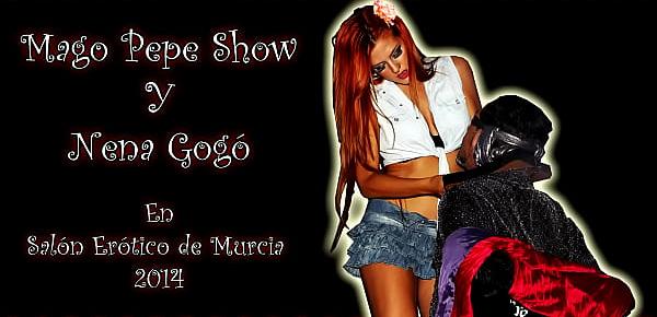  Mago Pepe Show y Nena Gogó "La Magia al Desnudo" en Salón Erótico de